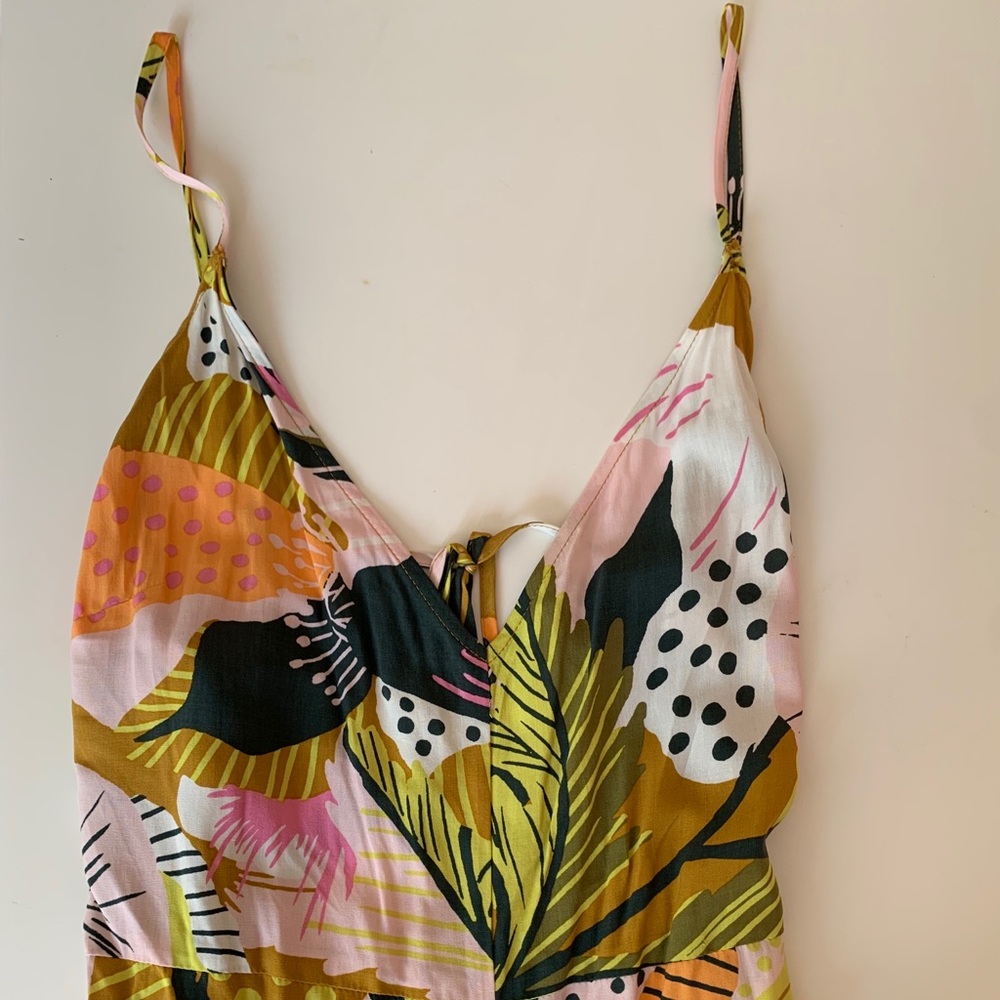 Forever 21 Tropical Jumpsuit
